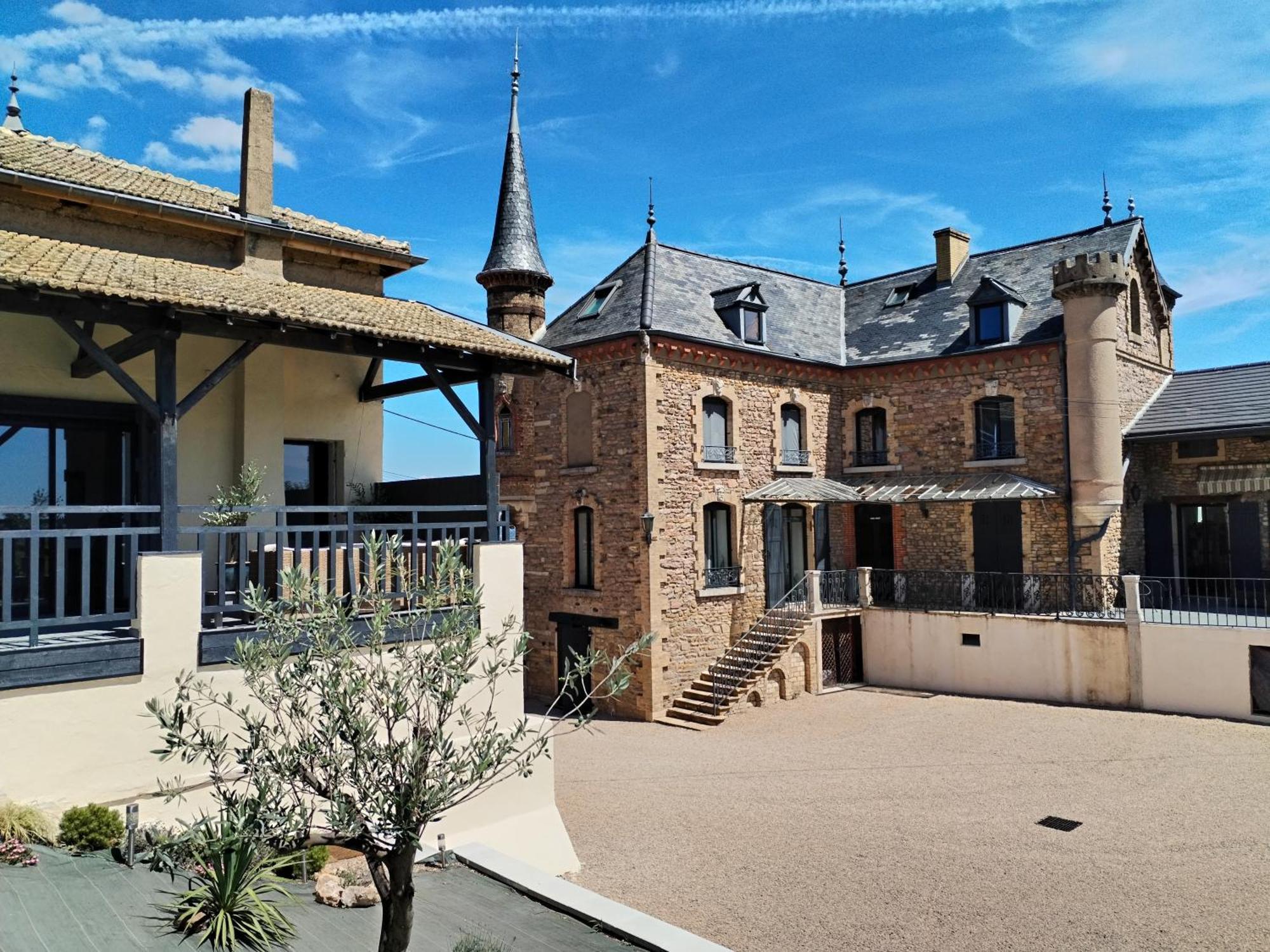 Le Petit Chateau De Sathonat - Horizon Paradis Saint-Amour-Bellevue Exteriér fotografie